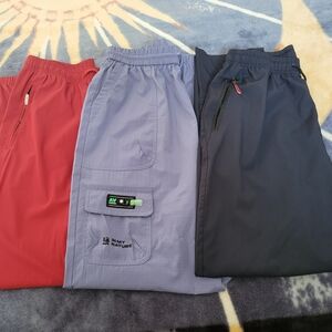 Women’s Track Pants Joggers - Light Lavender, Red, Navy